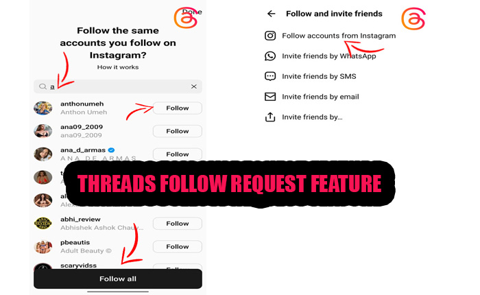 Threads Follow Request